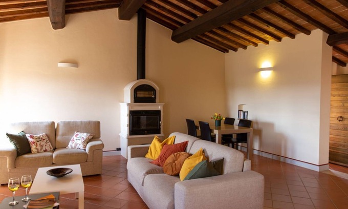 San Gimignano Apartment | La Casa di Bernard - with pool