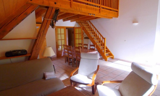Vaujany Apartment | LA GRANGE - 2 VAST CHALET APARTMENTS (70m2) - ALPE D'HUEZ ACCESS