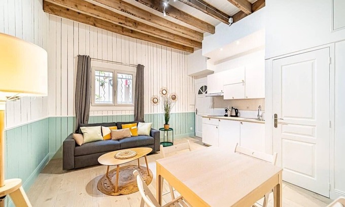 Charpennes - Charmettes Apartment | La Maison Charpennes-appartement Eucalyptus 4 pers