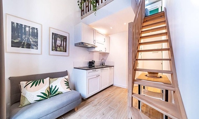 Charpennes - Charmettes Apartment | La Maison Charpennes-appartement Forêt 2 pers