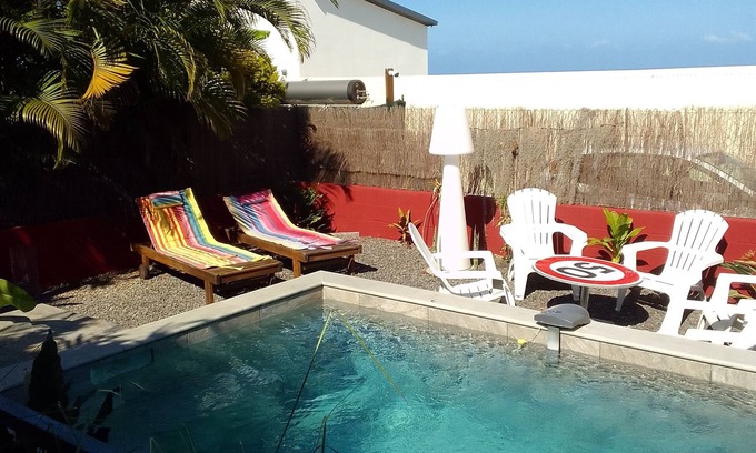 Saint-Leu House | La Maison Leu Bi Chic est Idéale Pour des Vacances en Famille ou Entre Amis