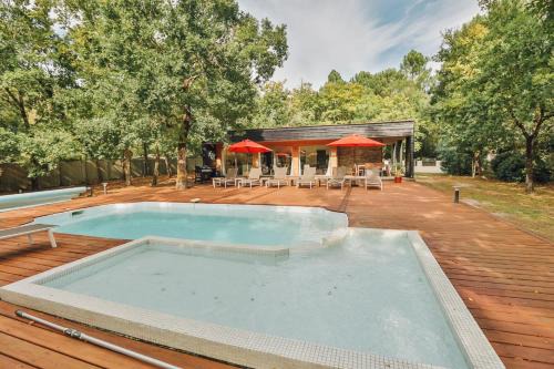 Grayan-Et-L'Hopital Villa | La Maourelle, piscine chauffée, sauna, 250 m de terrasse, pingpong, vélos