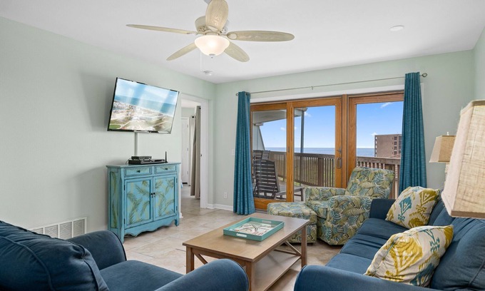 Port Aransas Condo | La Mirage Condo 324L Beachfront Resort Condominiums with Private Boardwalk