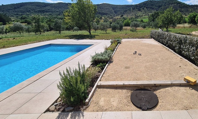 Lagorce House | La Patale, charming house with swimming pool at the gateway to the Ardèche gorges