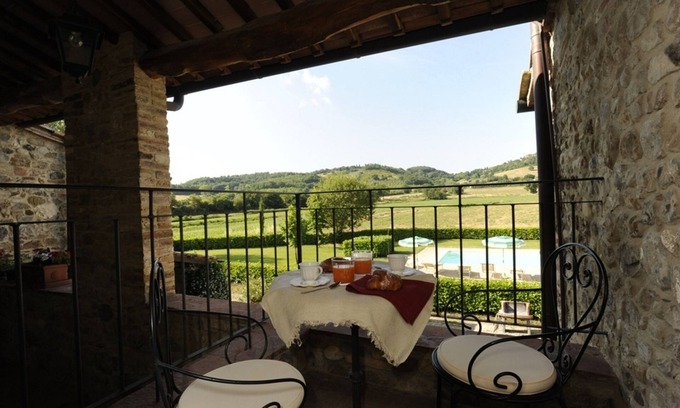San Macario In Monte Other | La Peschiera farmhouse apt. Provincial terrace of Siena San Gimignano