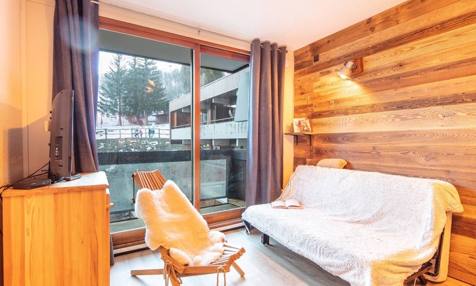 Villarembert Apartment | La Pirouette - Appt pour 8 vue sur piste