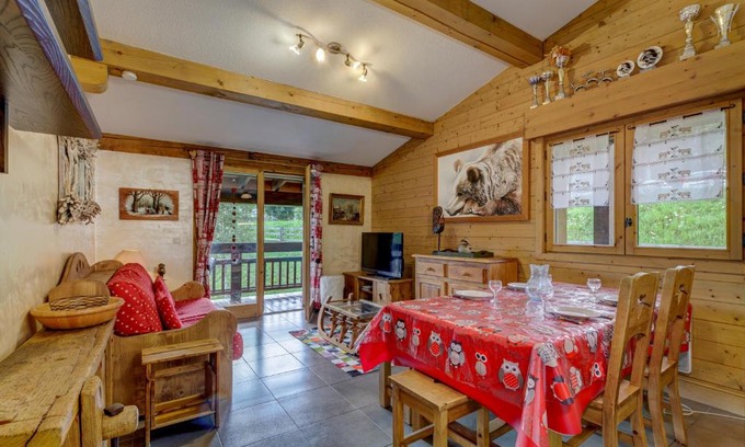 Praz-sur-Arly Apartment | La Tanière du Grizzly - Appt à Praz-sur-Arly