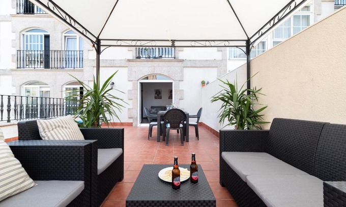 Casco Vello Apartment | La Terraza de Sol
