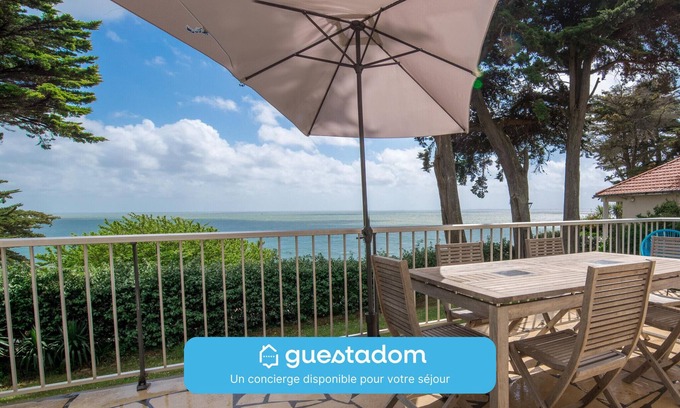 Pornic House | La Vue Mer - 50m de la plage - Parking