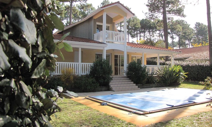 Lacanau-Ocean Villa | Lacanau Océan Eden Parc : Luxury villa with swimming pool on the 1st line of the golf course