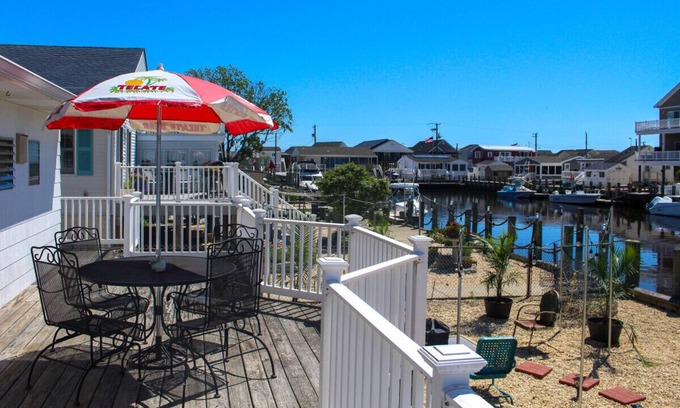 Tuckerton Beach House | Lagoon Life In Tuckerton with Dock