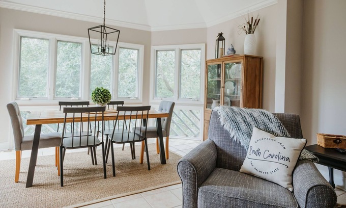 Kiawah Island Villa | Lagoon view villa with office, easy walk to beach!