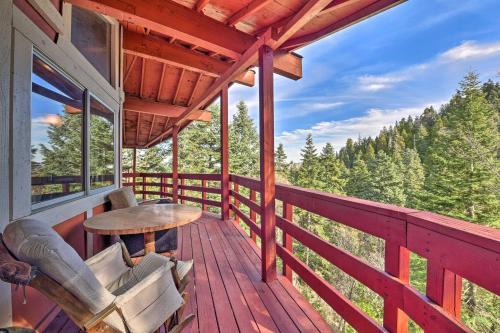 Arrowhead Villas House | Lake Arrowhead Cabin with Deck and Stunning Mtn Views!