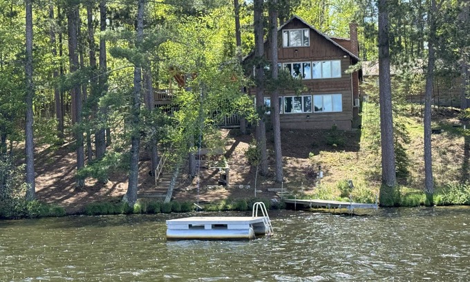 Land O Lakes Cabin | Lake Front Home in Land O' Lakes, WIS