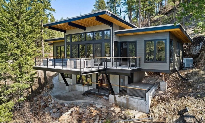 Spirit Lake House | Lake Front Home w/Spectacular Views & boat slips!