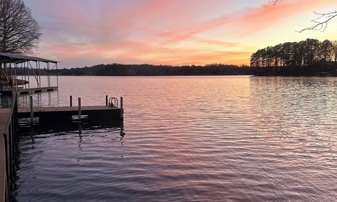 Seneca House | Lake Front Home with Dock "Lake Keowee Retreat"
