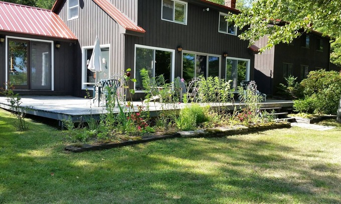 Lincoln House | Lake Front Property- Private, with nearly 200 feet of unobstructed Frontage!