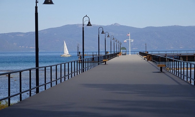 Tahoe Tavern House | Lake Front Property w/Pool/Pier/Patio/Tennis-Walk to Downtown Tahoe City