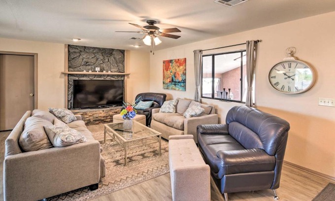 Lake Havasu City House | Lake Havasu City Home with Views 3 Mi to Marina!