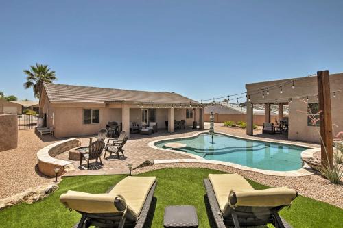 Lake Havasu City House | Lake Havasu Home with Private Pool, Patio and Grill!