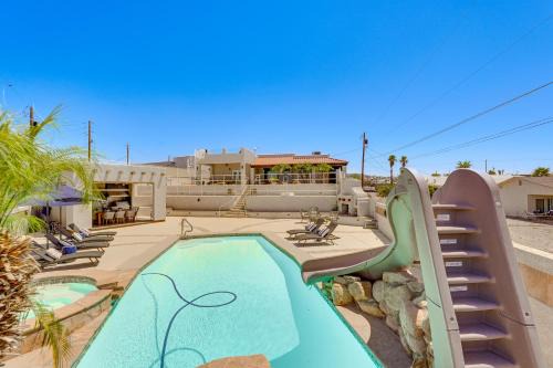 Lake Havasu City House | Lake Havasu Retreat with Pool, Spa and Lake Views!