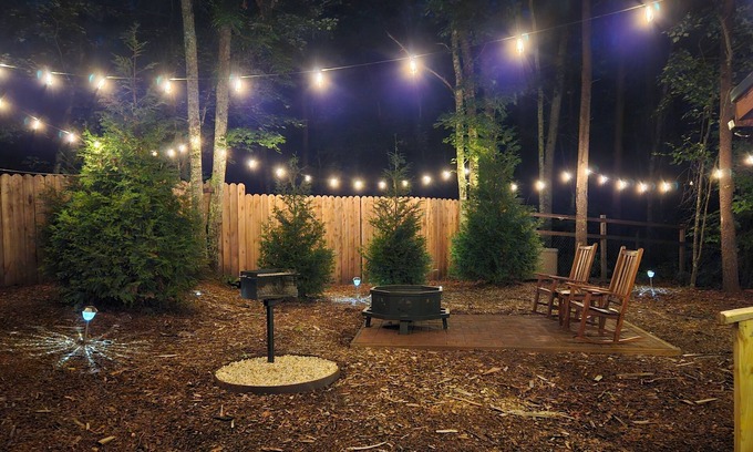 Mill Spring Cabin | Lake Lure Retreat. Perfect for a budget honeymoon or last minute anniversary!