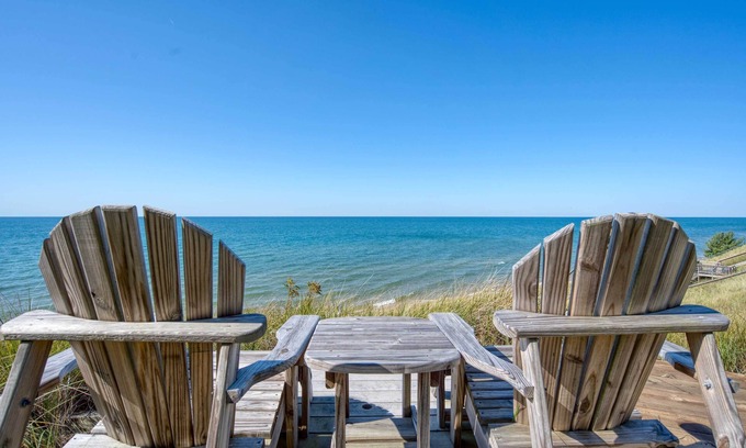 Muskegon Cottage | Lake Michigan Home: Steps to Muskegon State Park