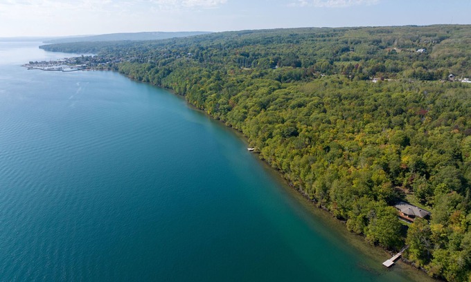 Bayfield House | Lake Shore Home with private dock and large deck-1 mile from Bayfield