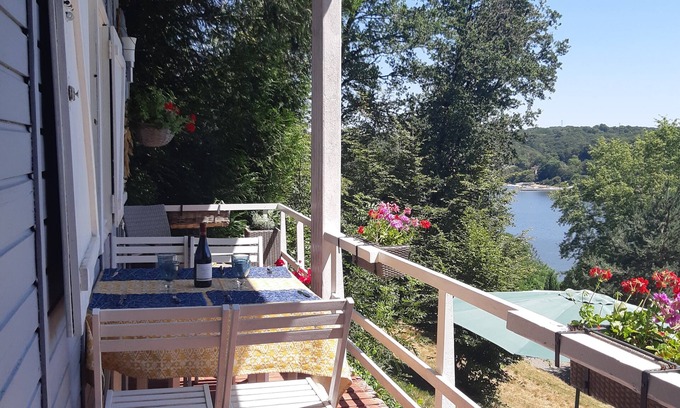 Saint-Plantaire Cabin | Lake view Lodge chambon Eguzon Beautiful Lake Views