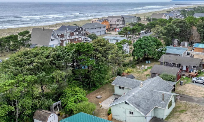 Nedonna Beach House | Lake View Single Level, Rockaway, King Suite, Game Room, 1 Block to Beach!