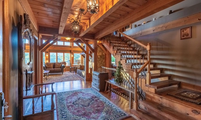 Bryson City House | Lake Views Luxury Hottub Game Rm 5bed 4 5bath