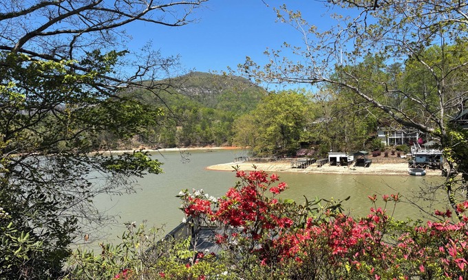 Lake Lure Cottage | LAKEFRONT - Bring Some Love to Lake Lure