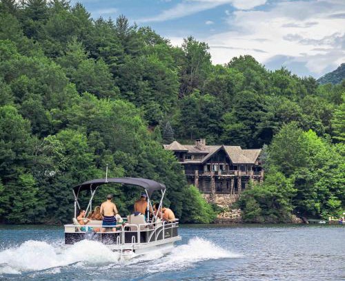 Topton House | Lakefront Cabin For Large Groups