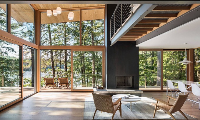 Center Harbor House | Lakefront Escape on Squam: Hot Tub, Kayaks, Paddleboards, and Luxury Design