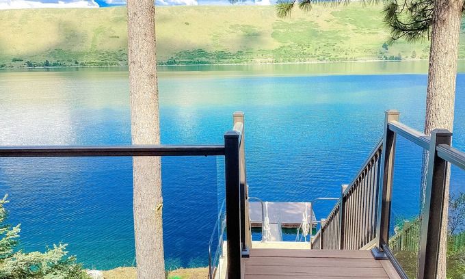 Joseph House | Lakefront family home with private dock, great lake view & deck