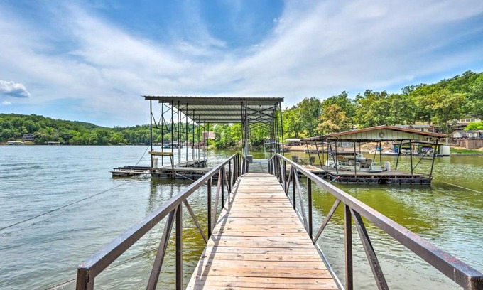 Climax Springs House | Lakefront Family Retreat with Boat Slip and Dock!