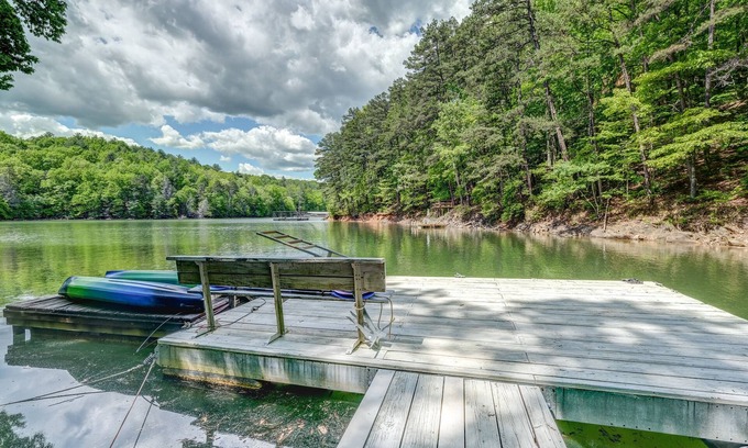 Unaka Cabin | Lakefront Hidden Cove Cabin