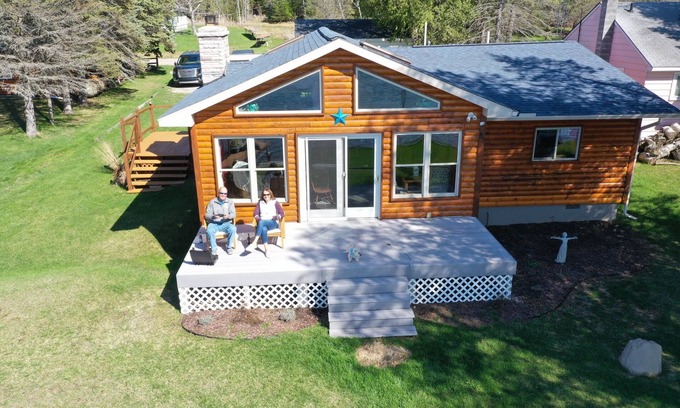 Lachine House | Lakefront home on beautiful Beaver Lake in Lachine, MI.