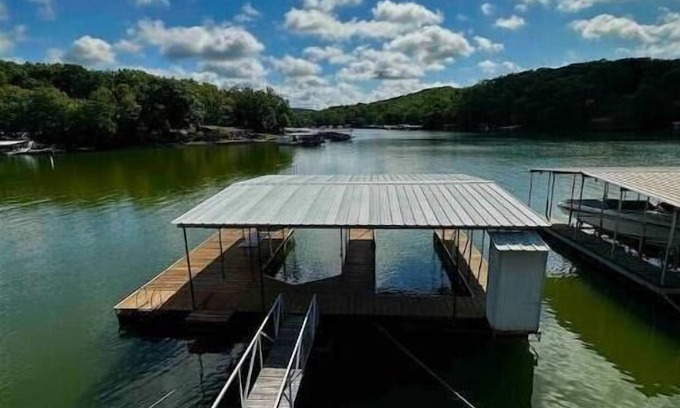 Gravois Mills House | Lakefront Home, Private Dock, High-dive, Lilly Pad