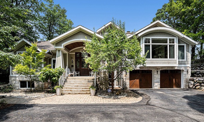 Harbert House | Lakefront Home w/High-Speed WiFi, Private Beach, Gas Grill, Washer/Dryer, & more