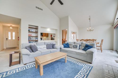 Oscoda House | Lakefront Home with Deck and Dock in Oscoda Twp!