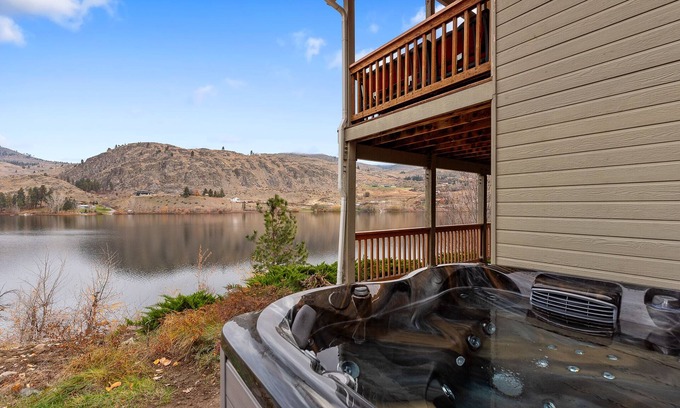 Manson House | Lakefront Home with Private dock, hot tub, SUP and Canoe