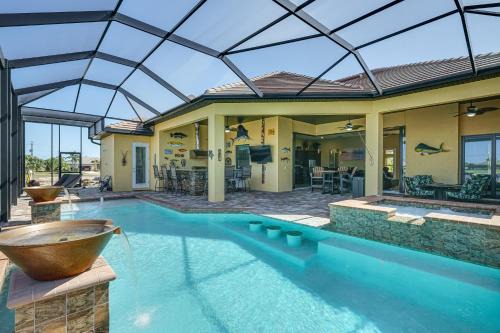 Burnt Store House | Lakefront Home with Private Dock in Cape Coral!