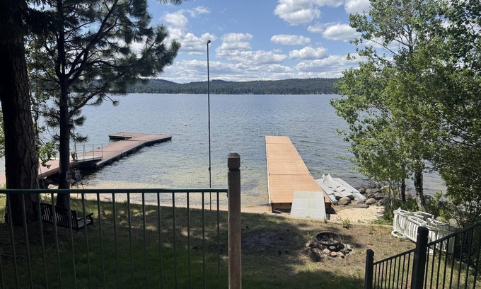 McCall House | Lakefront home with private beach and dock
