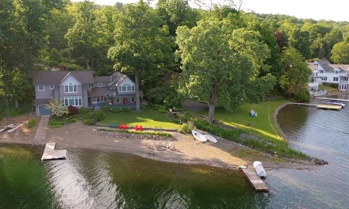 Penn Yan House | Lakefront Home with Spectacular Views, Sleeps 16!