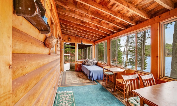 Chester Shores House | Lakefront Home with WiFi, Dock, Lake Views From the Deck, and Screened-In Porch