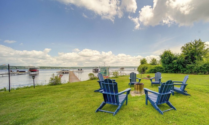 Chautauqua House | Lakefront Mayville Cottage w/Dock & Grill!