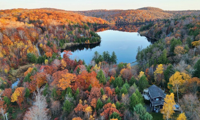 Otis House | Lakefront Otis Home w/Stunning Views & Boats!