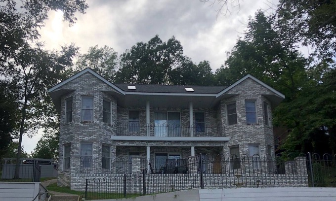 Goreville House | Lakefront property with dock