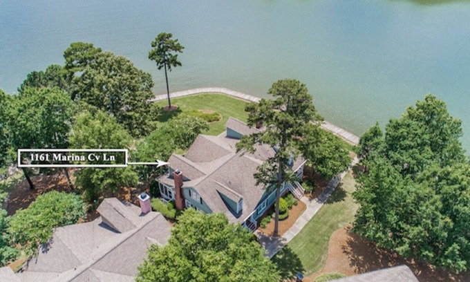 Lake Oconee House | LAKEFRONT with BIG water views!